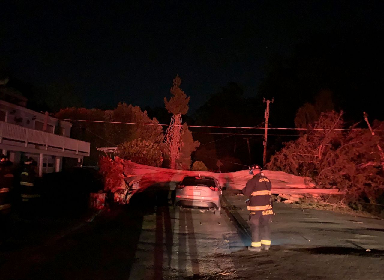Surging California winds spark wildfire fears, power outages - Vimarsana News