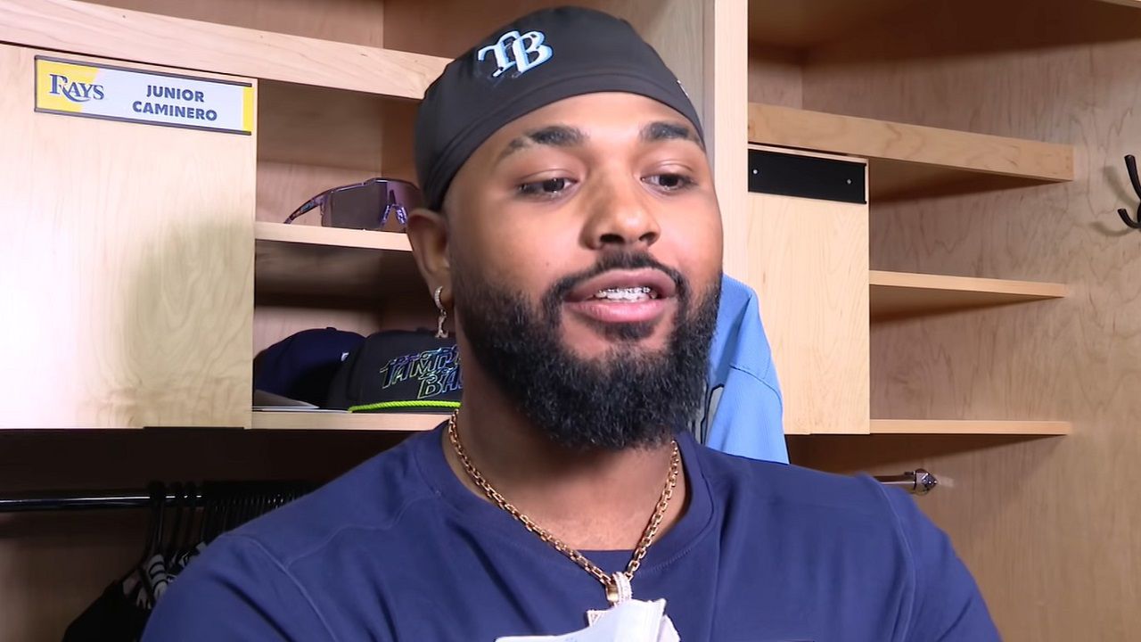 Junior Caminero talks expectations, learning English, WBC