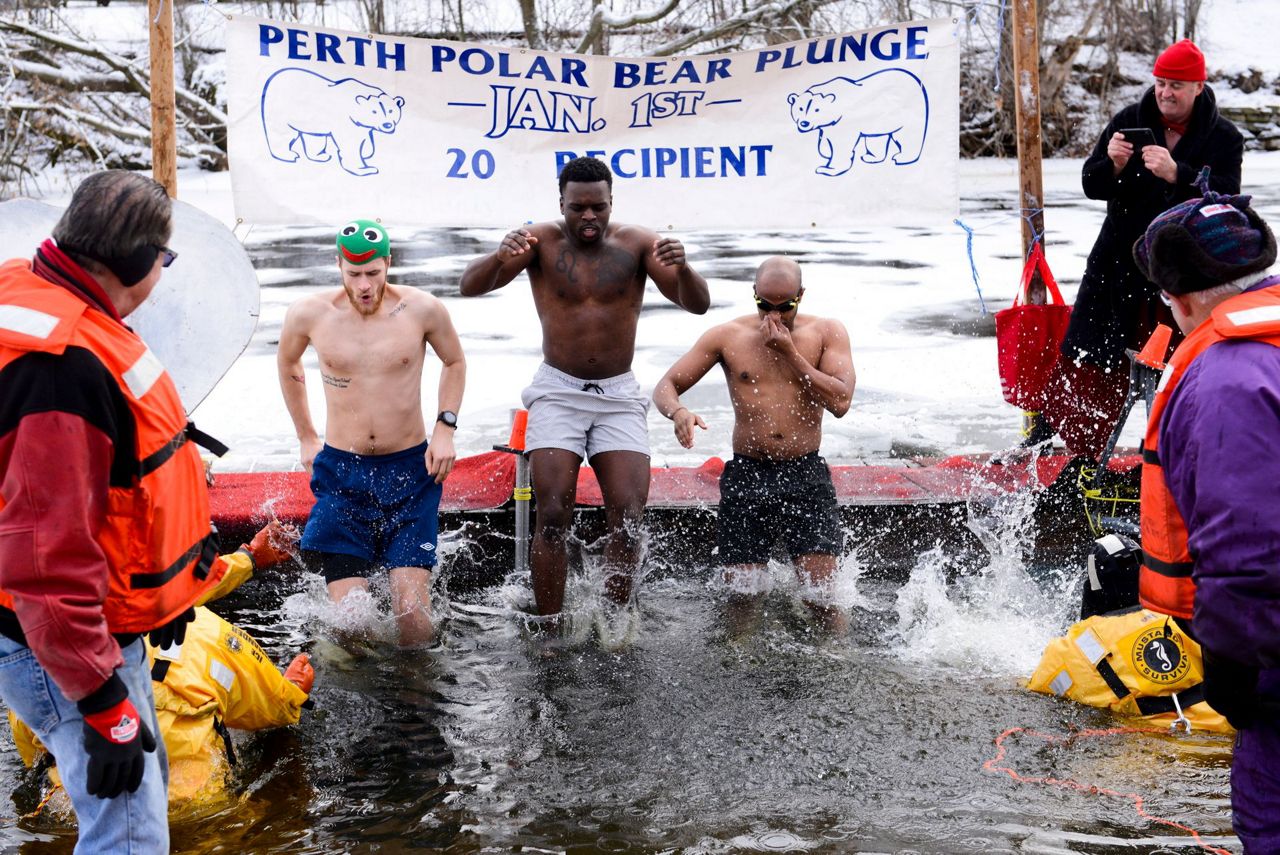2020 starts on frigid note with polar bear plunges