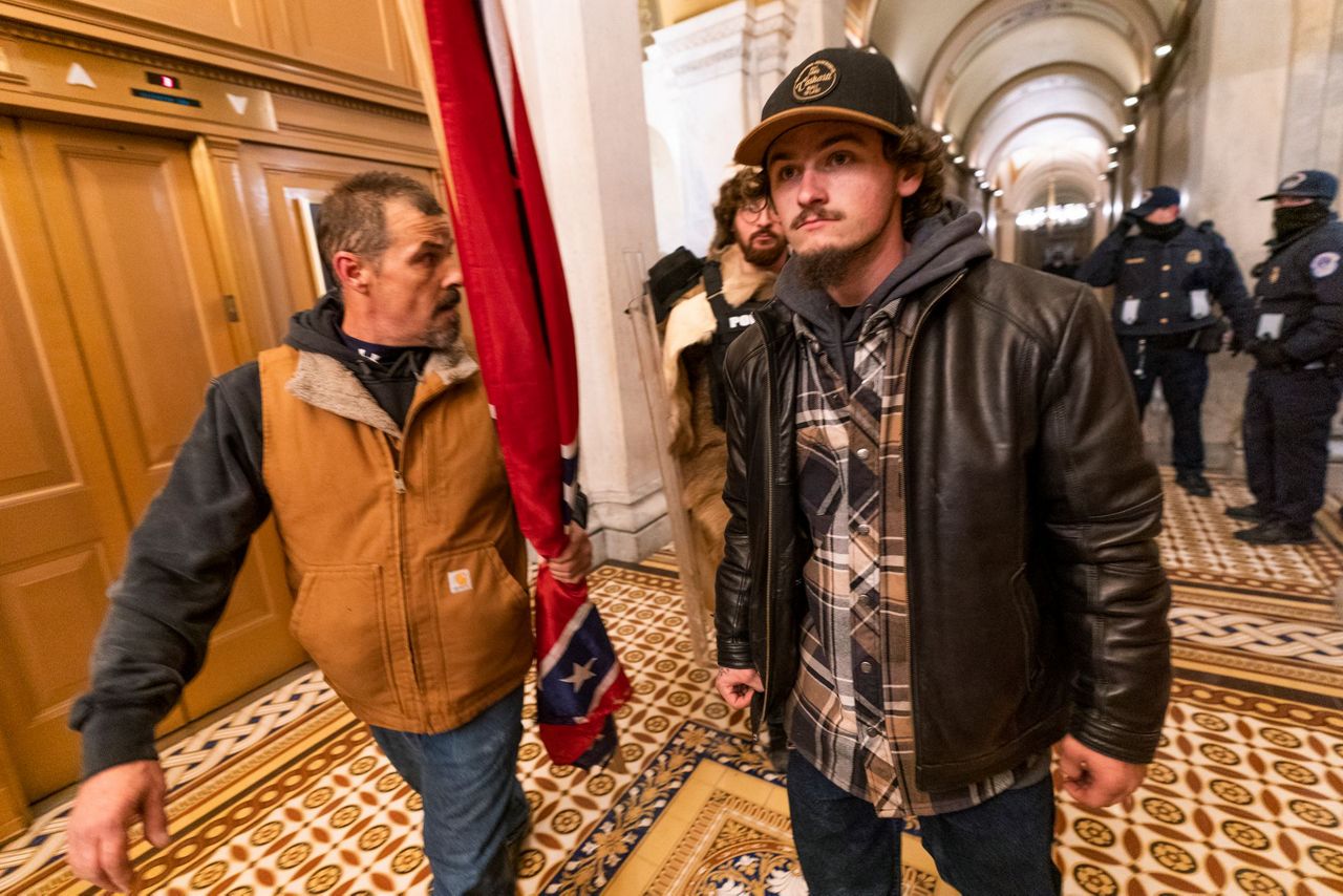 Man Who Carried Confederate Flag Into Capitol Heads To Trial