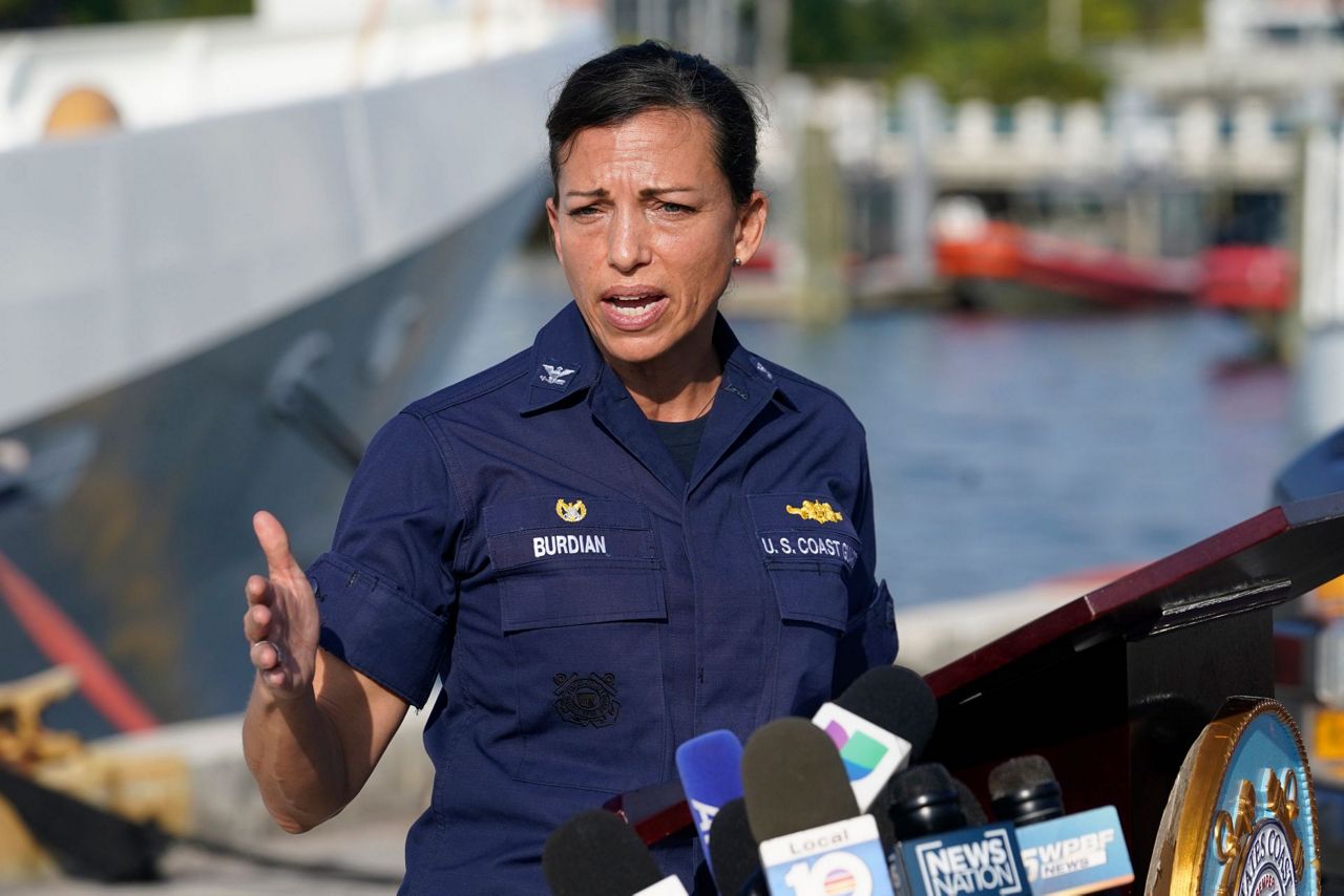 Coast Guard searches vast sea for 39 people lost off Florida