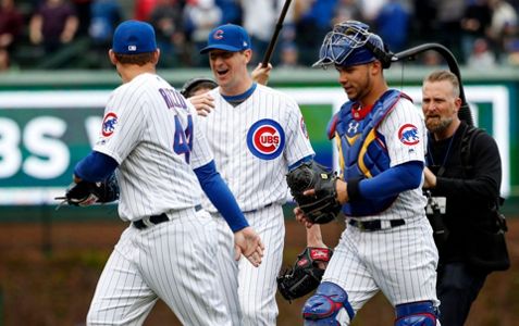 Hendricks 4 hitter as Cubs beat Cards 4 0 win 5th in row