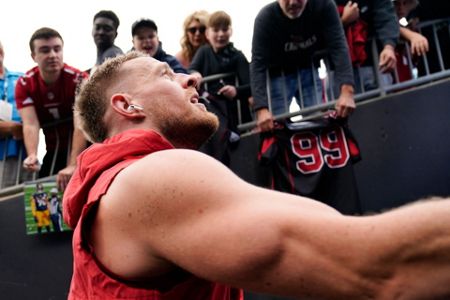 Cardinals' J.J. Watt says he's playing four days after atrial