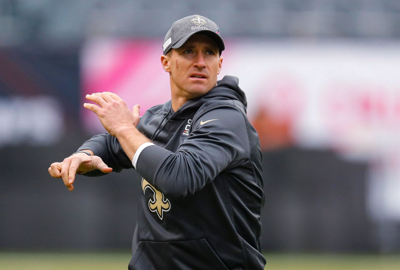 Brees back for Saints, Ryan out for Falcons in NFL's Week 8