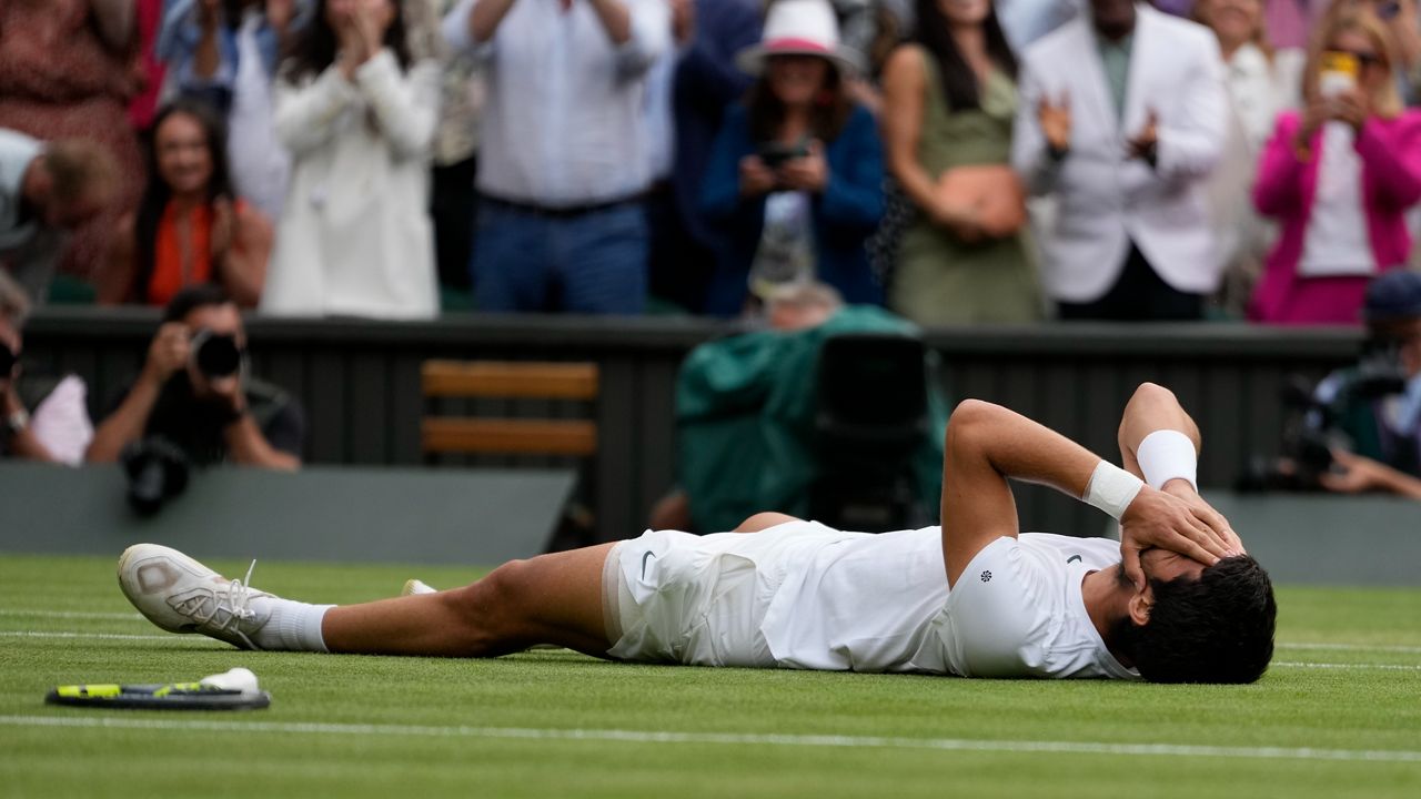 Wimbledon 2023: Carlos Alcaraz beats Novak Djokovic in five sets for men's  title