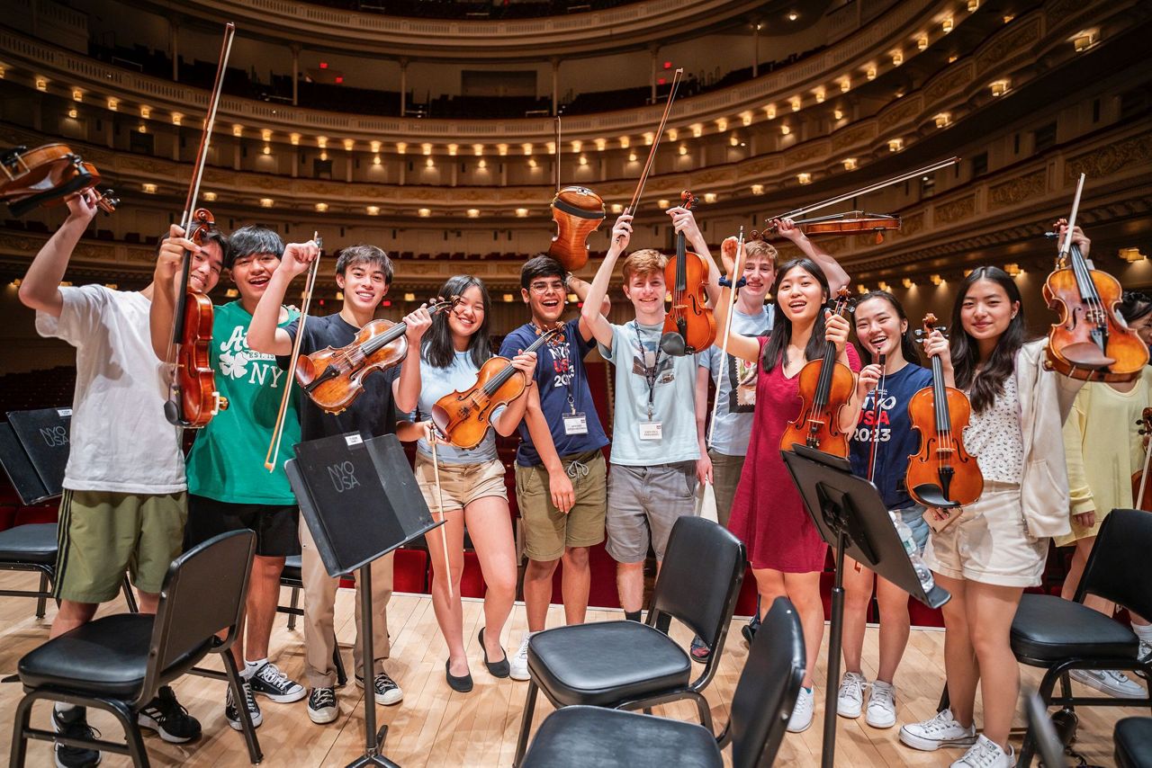 Carnegie Hall's National Youth Orchestra turns 10, training over 1,200