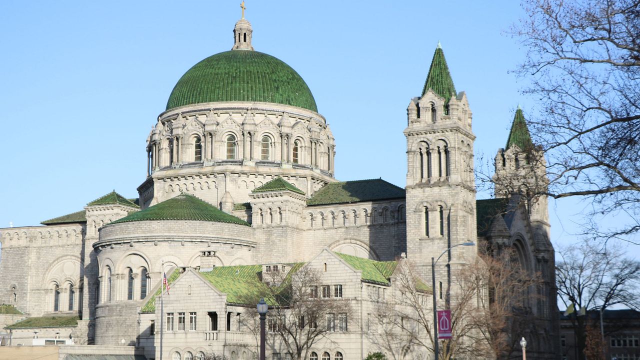 Pictured is the Cathedral Basilica of St. Louis. (Spectrum News/Gregg Palermo)