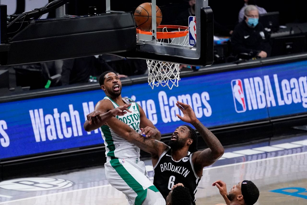 Nets back atop East after beating Celtics 109104