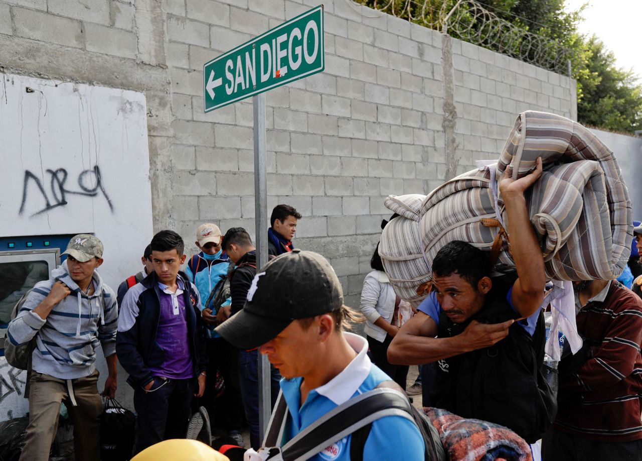 Splintered Migrant Caravan Groups Arrive At US Border