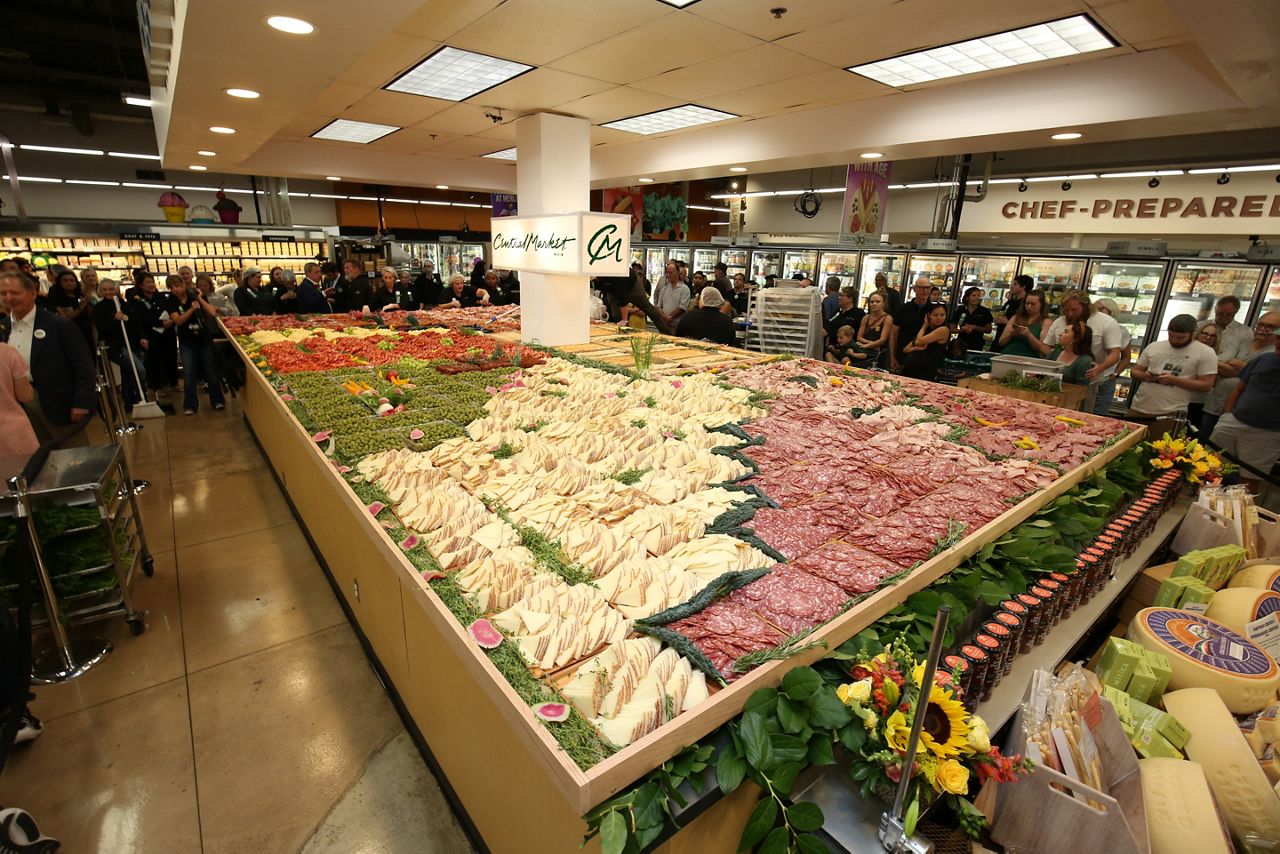 Central Market sets record for largest charcuterie board