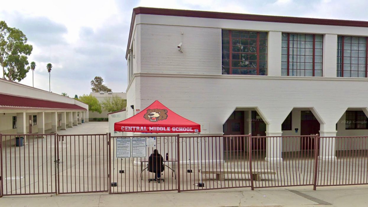 Central Middle School in Riverside, Calif. (Courtesy Google Street View)