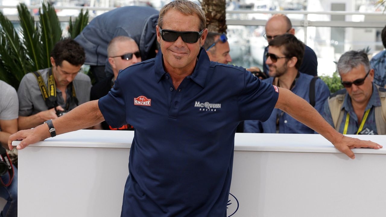 Producer Chad McQueen poses for photographers during a photo call for the film, "Steve McQueen: The Man & Le Mans," at the 68th international film festival, Cannes, southern France, May 16, 2015. (AP Photo/Lionel Cironneau, File)