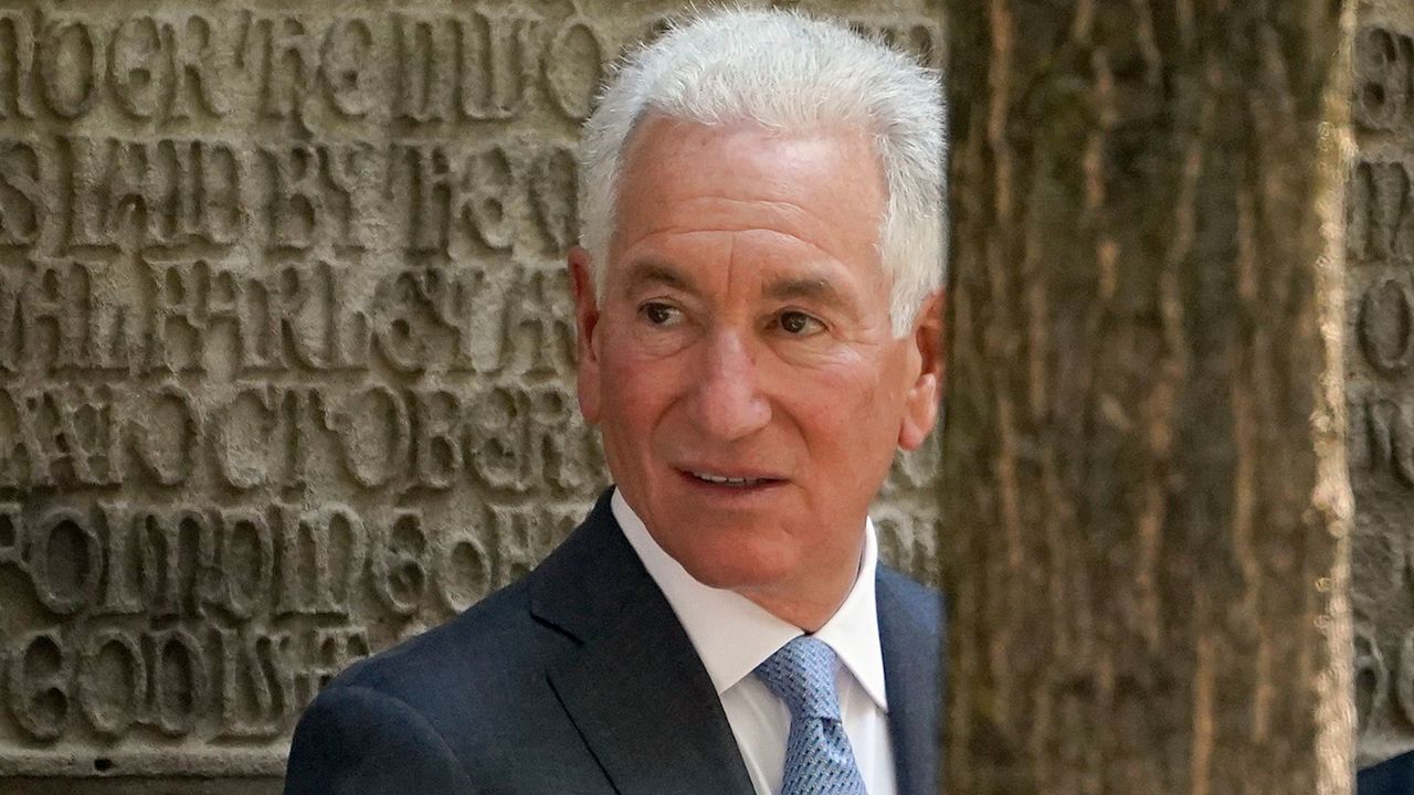 Charles Kushner arrives for the funeral of Ivana Trump, July 20, 2022, in New York. (AP Photo/John Minchillo, File)