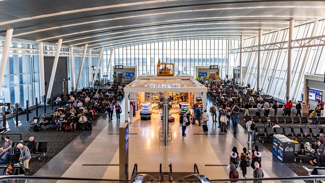 Flight numbers are expected to hit 25,000, an 8% rise on 2023. (Charlotte-Douglass International Airport)