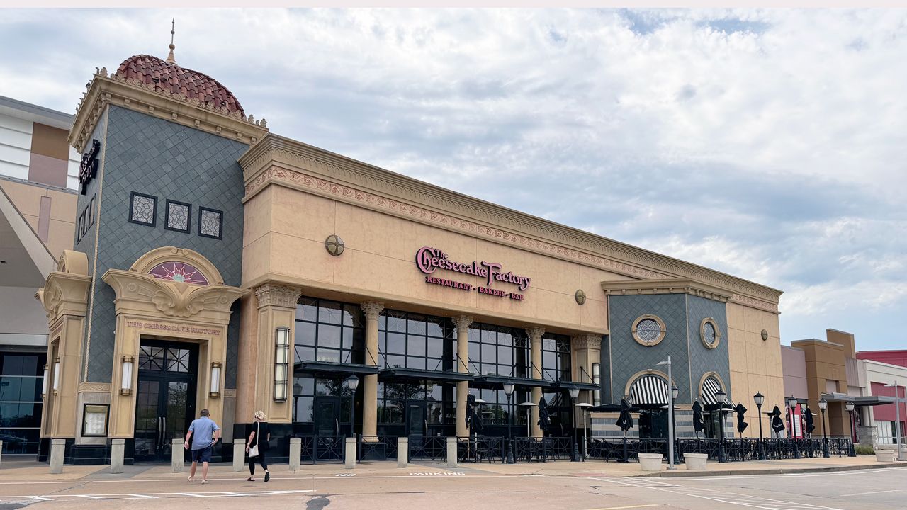 The Cheesecake Factory inside the Chesterfield Mall is set to shut its doors in August. (Spectrum News/John Gerding)