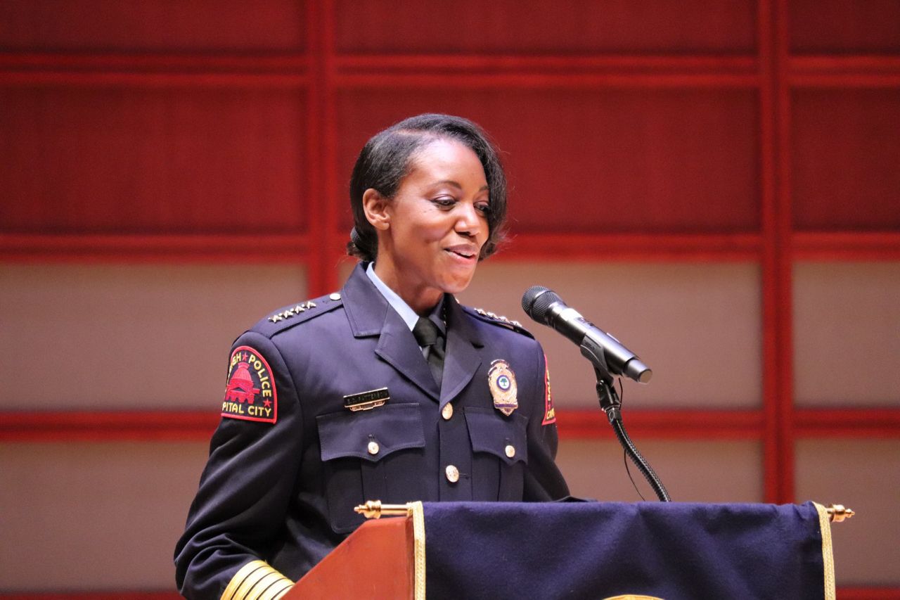 Raleigh police chief sworn in, community leader reacts