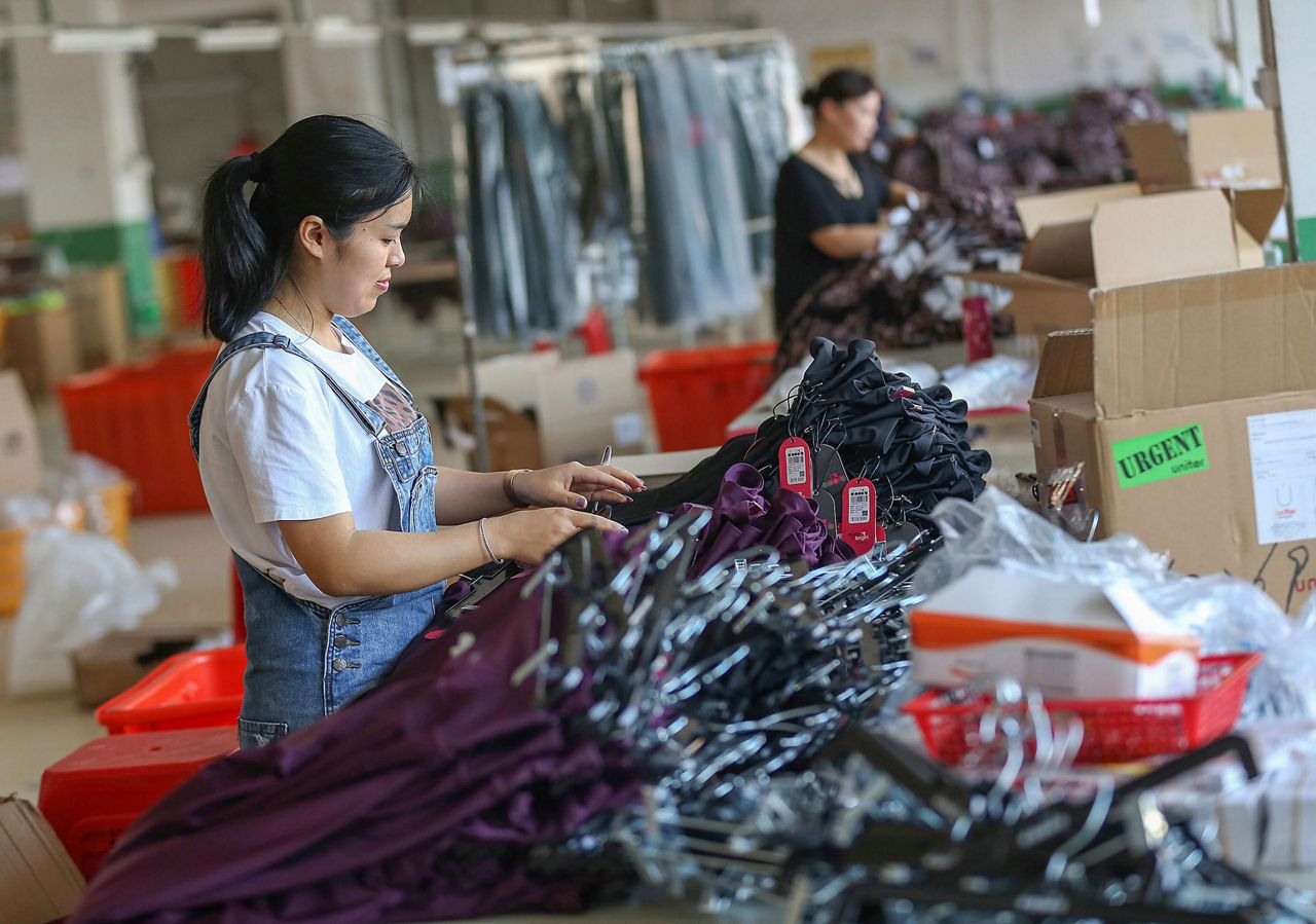 China's factory output, retail sales weaken amid tariff war