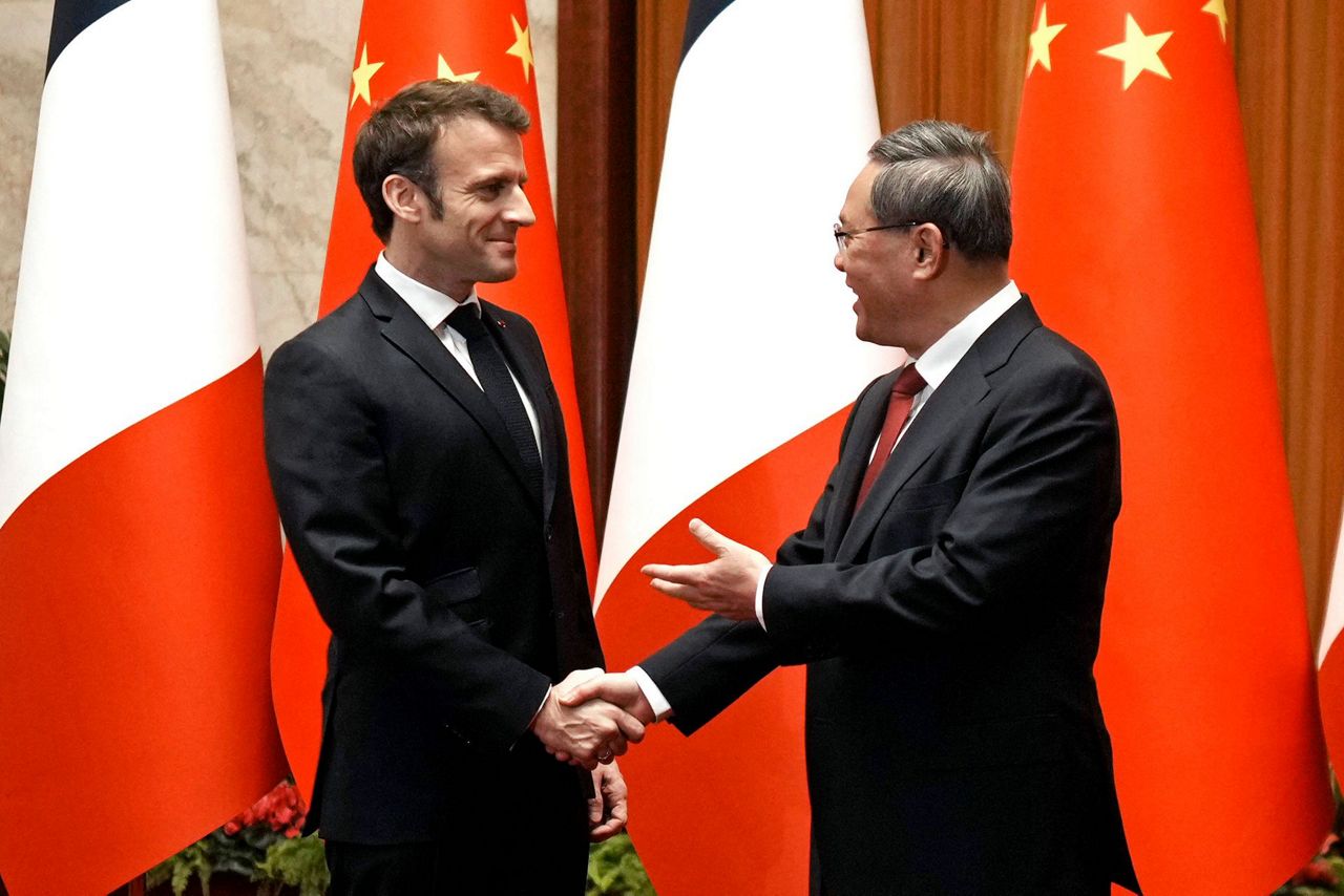 Macron in China wants 'common path' on peace in Ukraine