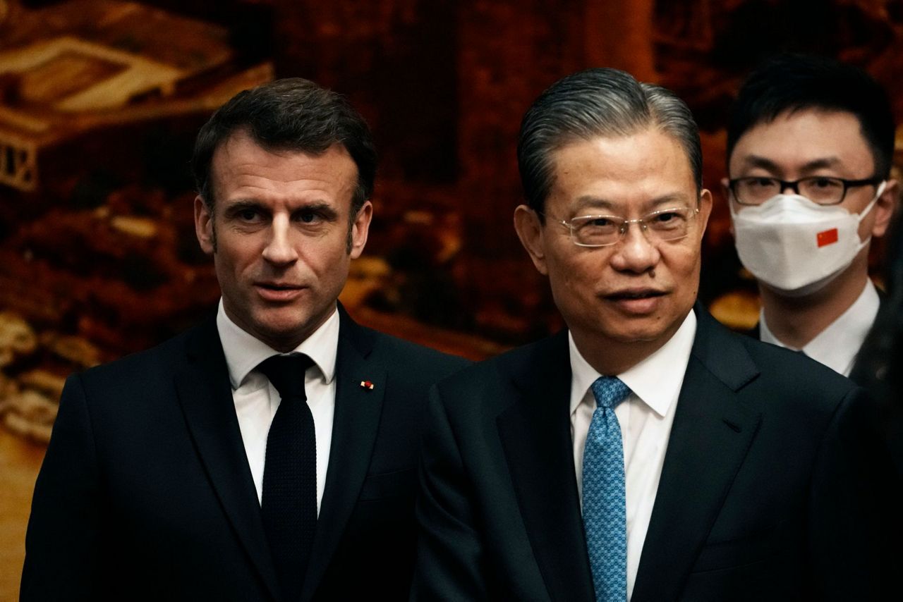 Macron in China wants 'common path' on peace in Ukraine