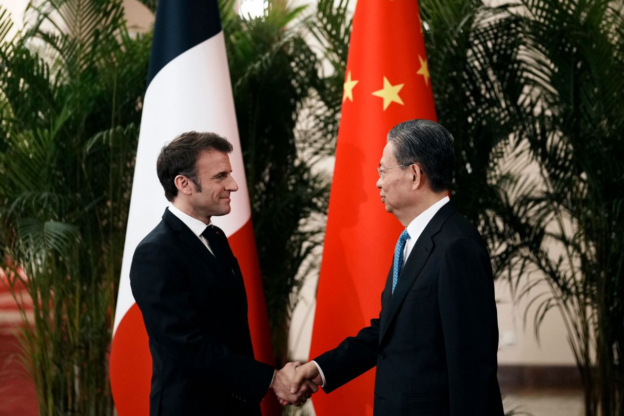 Macron in China wants 'common path' on peace in Ukraine