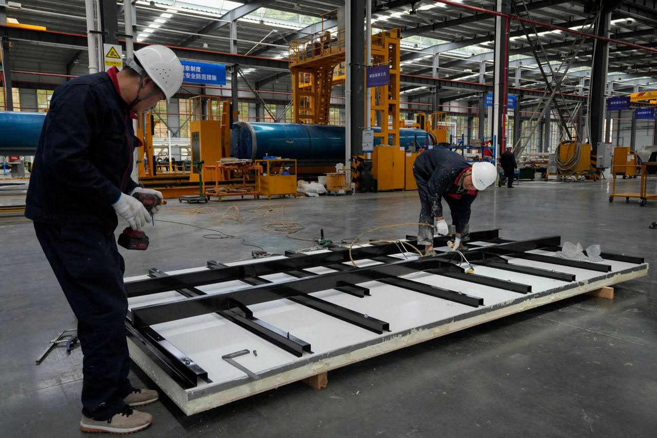 China factory activity slows, adding to economic strains