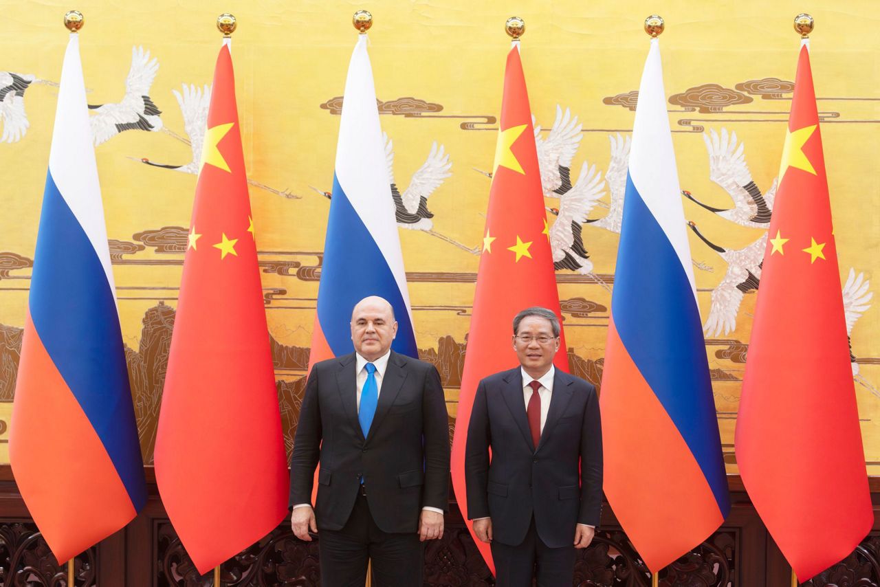 On Beijing Visit, Russian Prime Minister Says Pressure From West Is ...