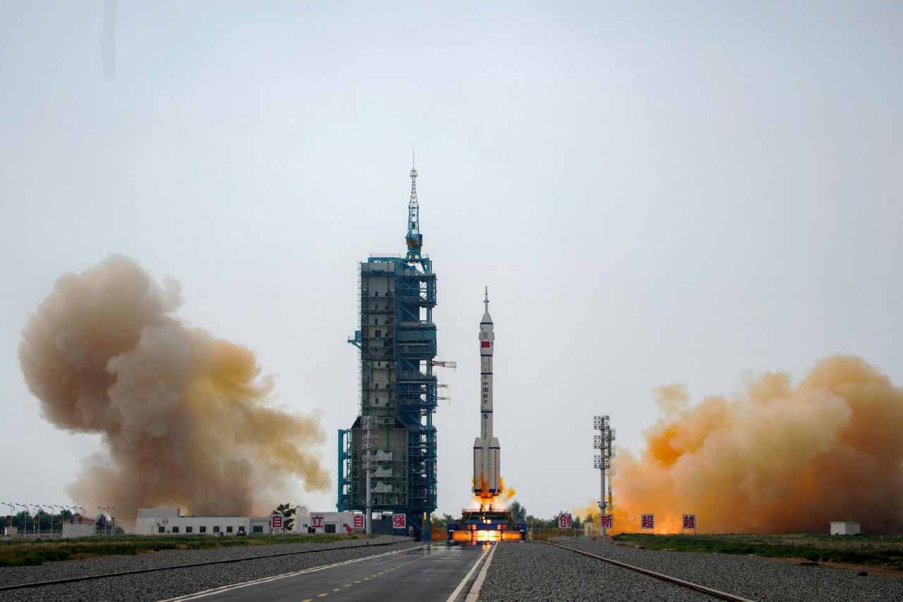 China launches new crew for space station, with eye to putting ...