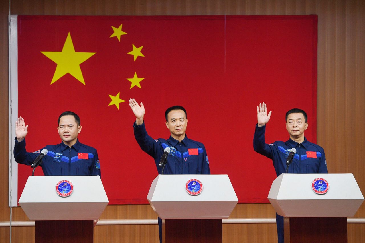China prepares to send new 3-person crew to space station