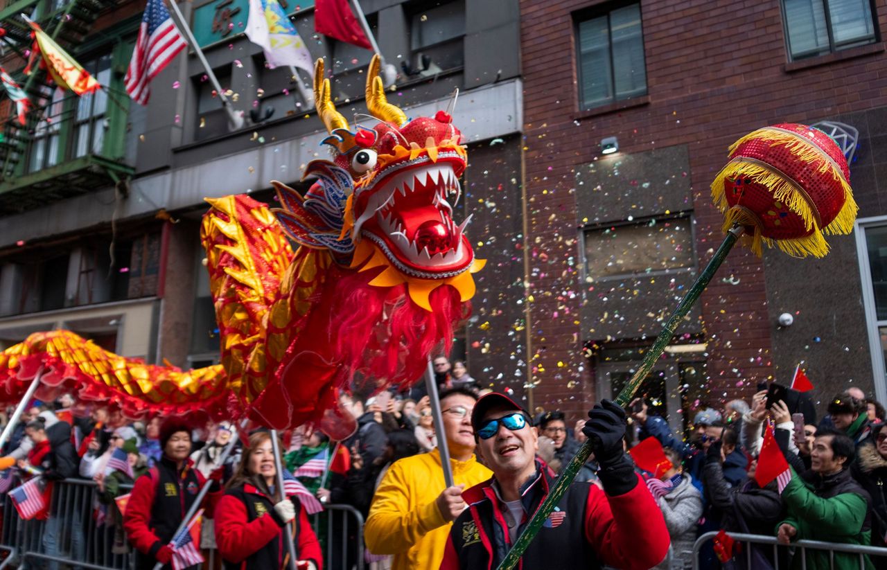 NYC Lunar New Year parade showcases support for China, Wuhan