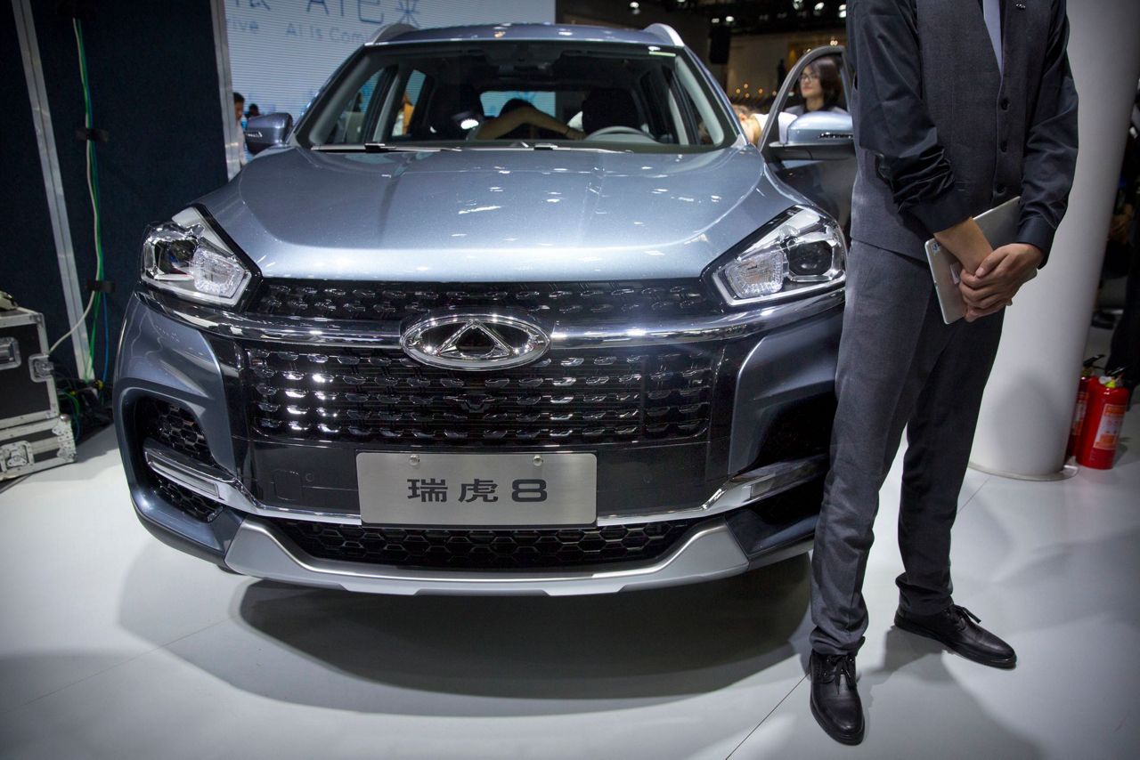 California company plans to sell China designed SUVs in US