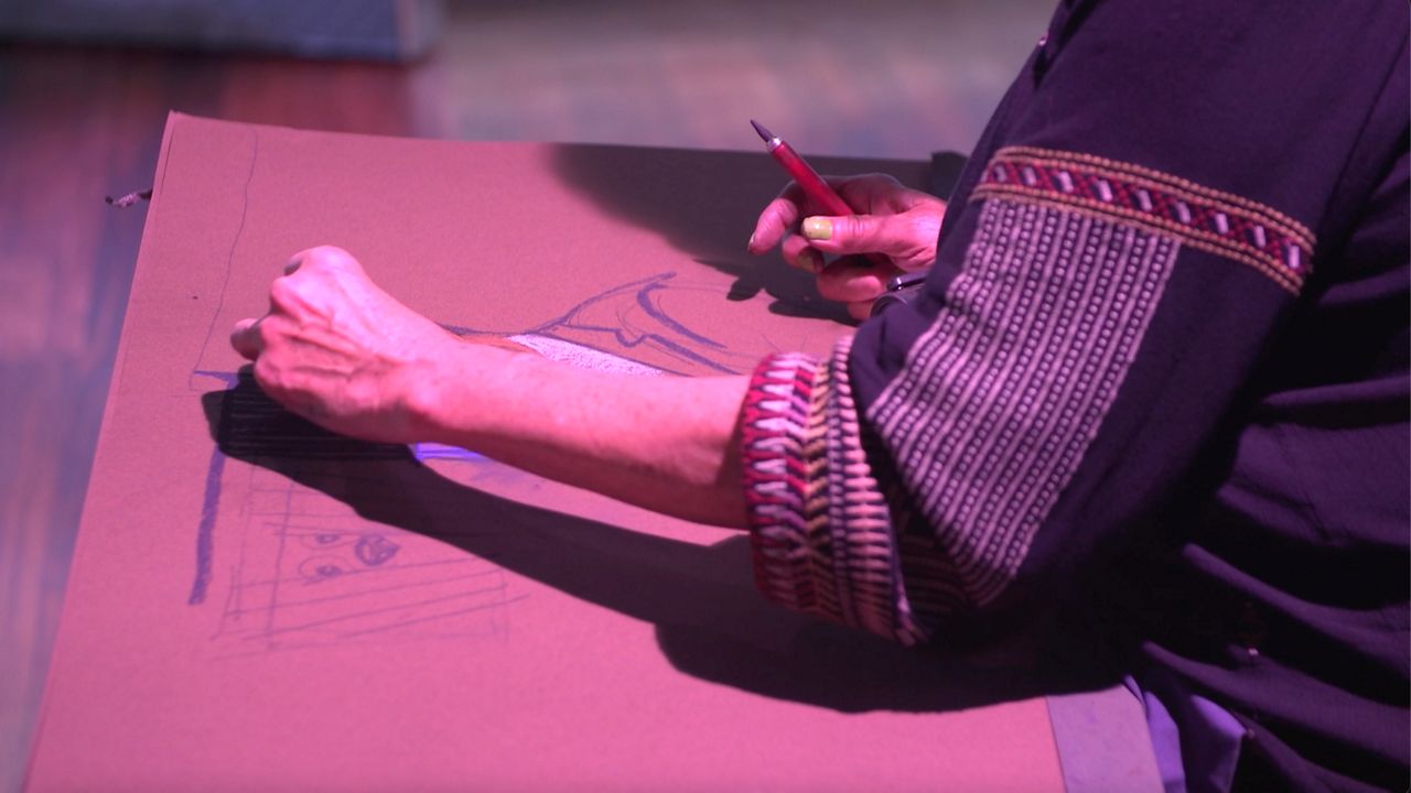 The woman behind the sketchpad in many major New York trials