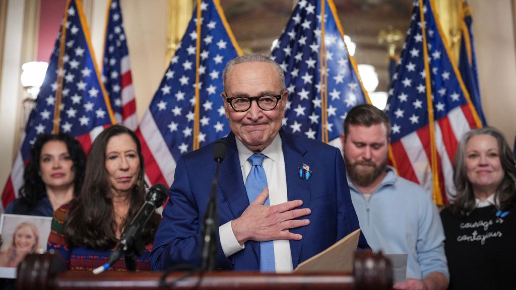 Schumer introduces Virginia's Law sex-trafficking bill in support of Epstein victims