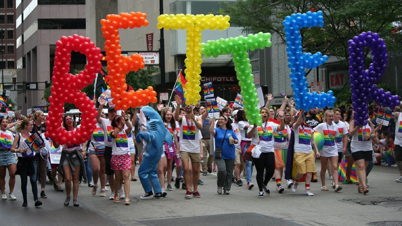 Local LGBTQ+ community gathers to celebrate 50th Cincy Pride
