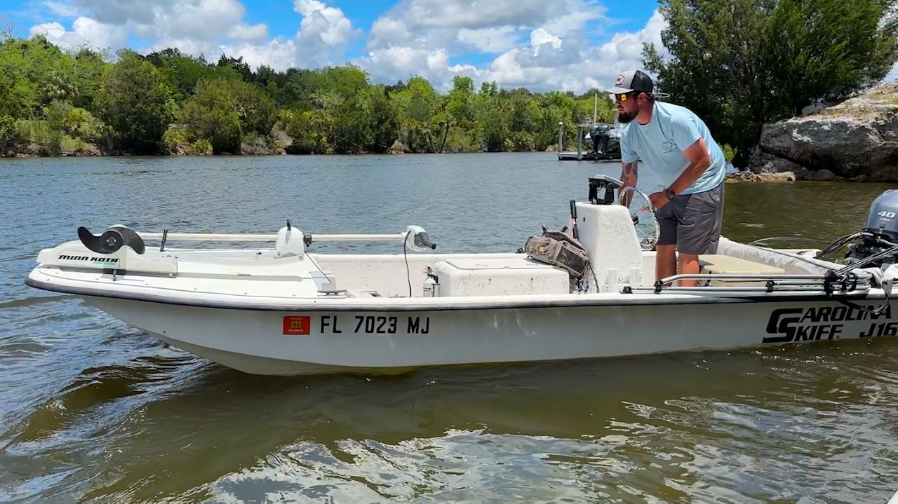 On the waters along the Cross Florida Greenway Trail, you’ll find pristine fishing conditions and the odd boat trailer or two. Garrett Reese, a Citrus County native and avid fisherman, has been fishing these waters his whole life.