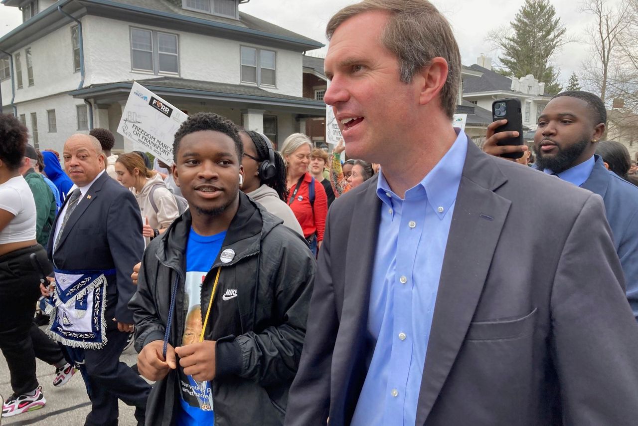 Kentucky governor marks civil rights event by condemning limits on ...