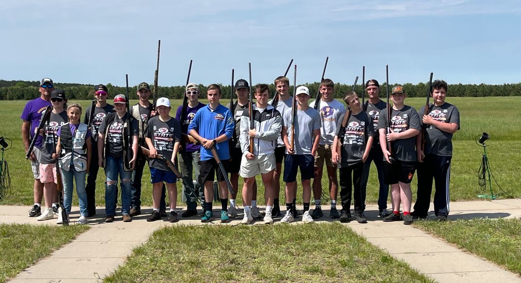 The Wisconsin State High School Clay Target League began in 2015. (Photo courtesy of Sheboygan Falls High School via Twitter)