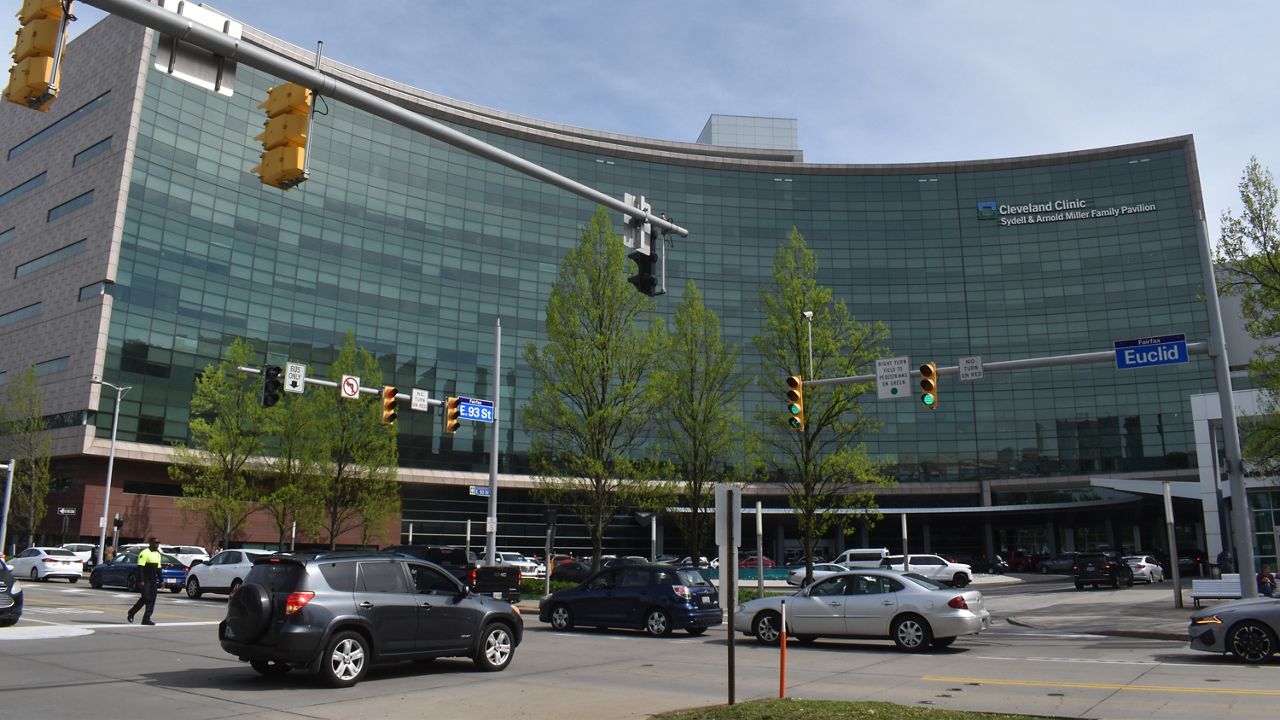 The Cleveland Clinic Sydell and Arnold Miller Family Pavilion. (Spectrum News 1/Cody Thompson)