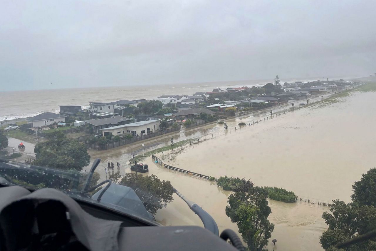 Scientists say climate change goosed New Zealand storm fury