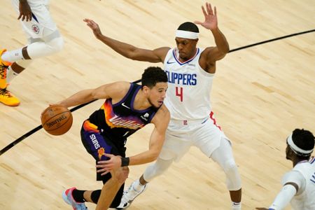 Clippers rally past Suns, secure No. 5 playoff spot in West