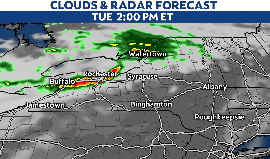 Tracking potential strong to severe storms this afteroon