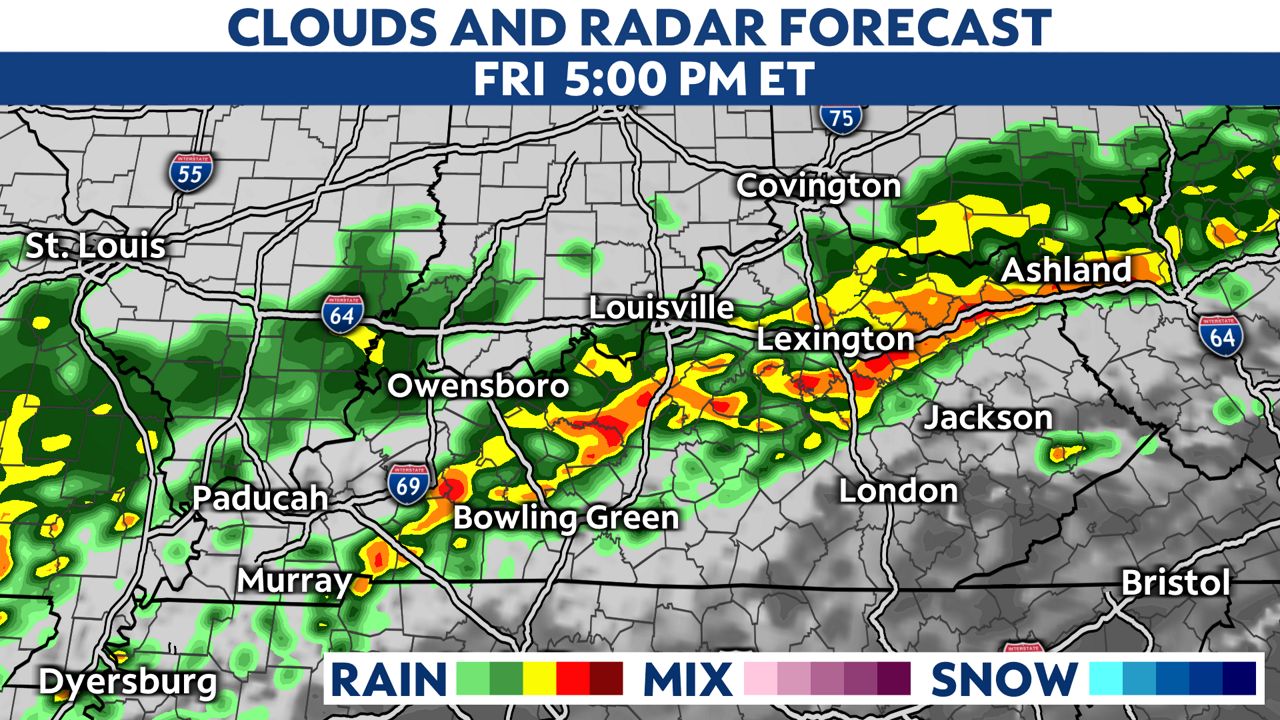 Flooding rain and strong storms impact the state Friday