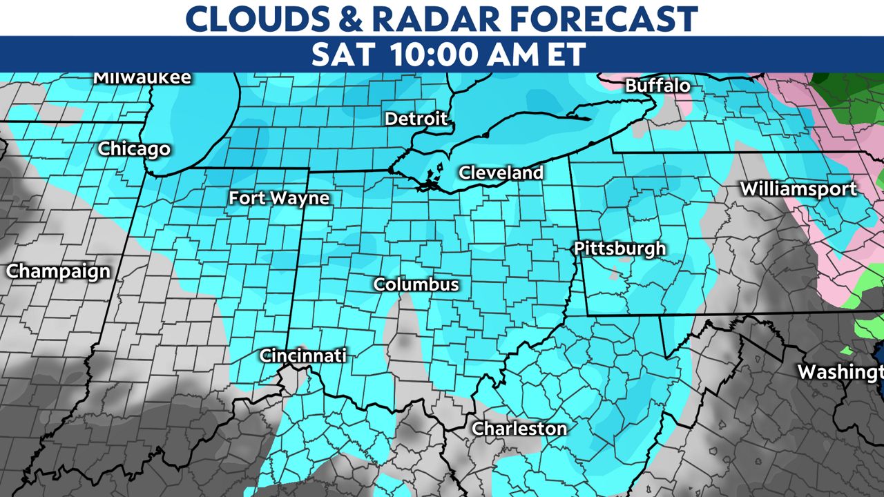 Rain, wind, and snow to end the week, followed by arctic air