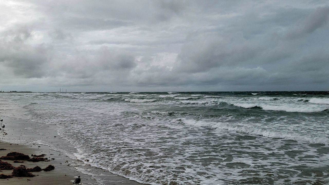 Cloudy ocean