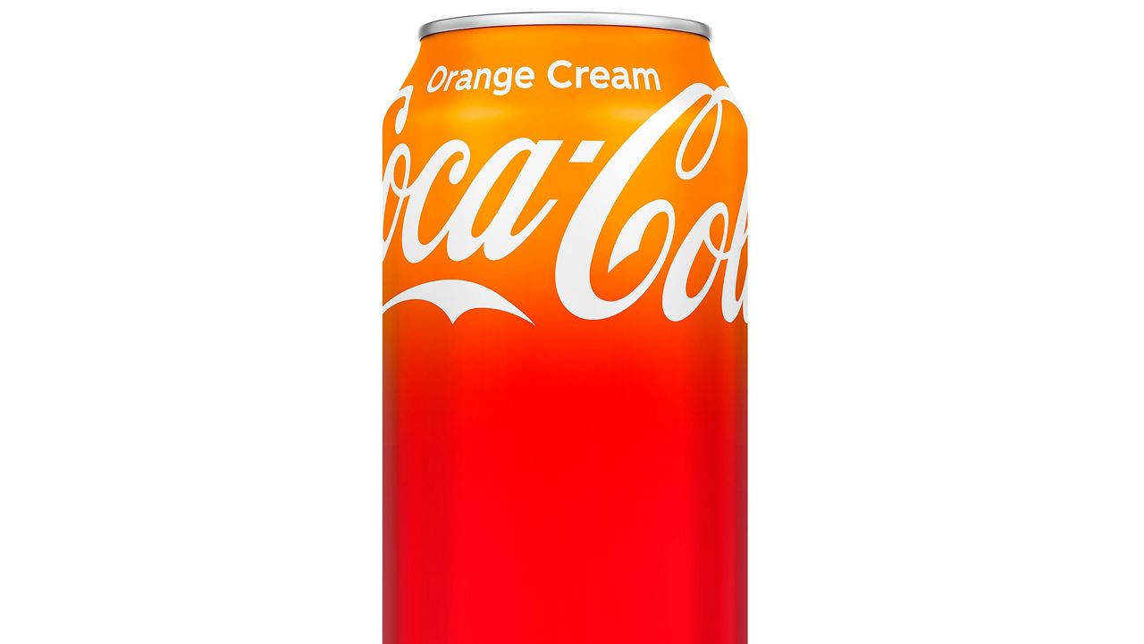 This undated photo shows Coca-Cola Orange Cream. (Coca-Cola via AP)