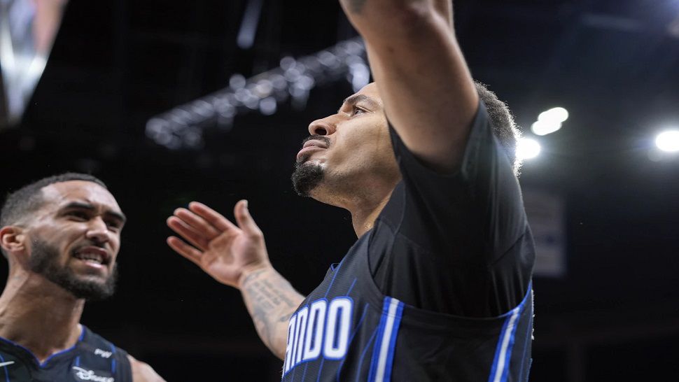 Orlando guard Cole Anthony had 35 points, nine assists and eight rebounds on Saturday night against Miami.