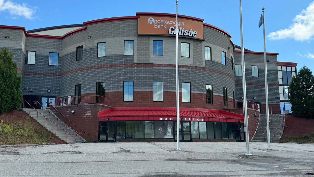 A gathering at the Colisee, pictured here, will mark the one year anniversary of the Oct. 25, 2023 mass shooting in Lewiston. (Spectrum News/Matthew Jaroncyk)