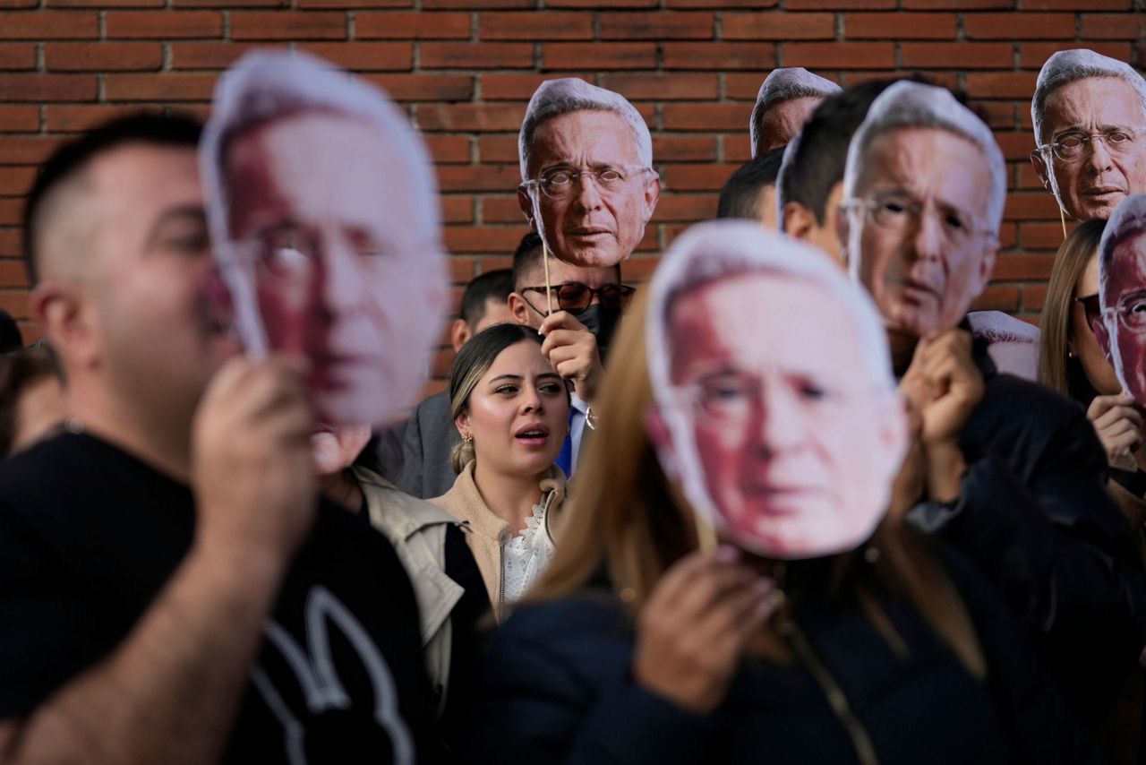 Former Colombian President Uribe denies bribery and witness tampering ...