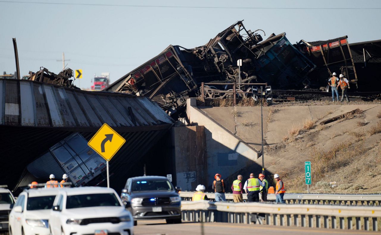 Broken rail caused Colorado train derailment that collapsed bridge