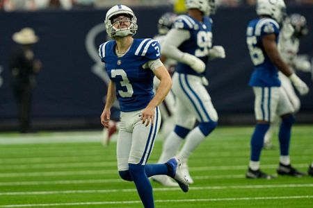 Colts kicker Chase McLaughlin