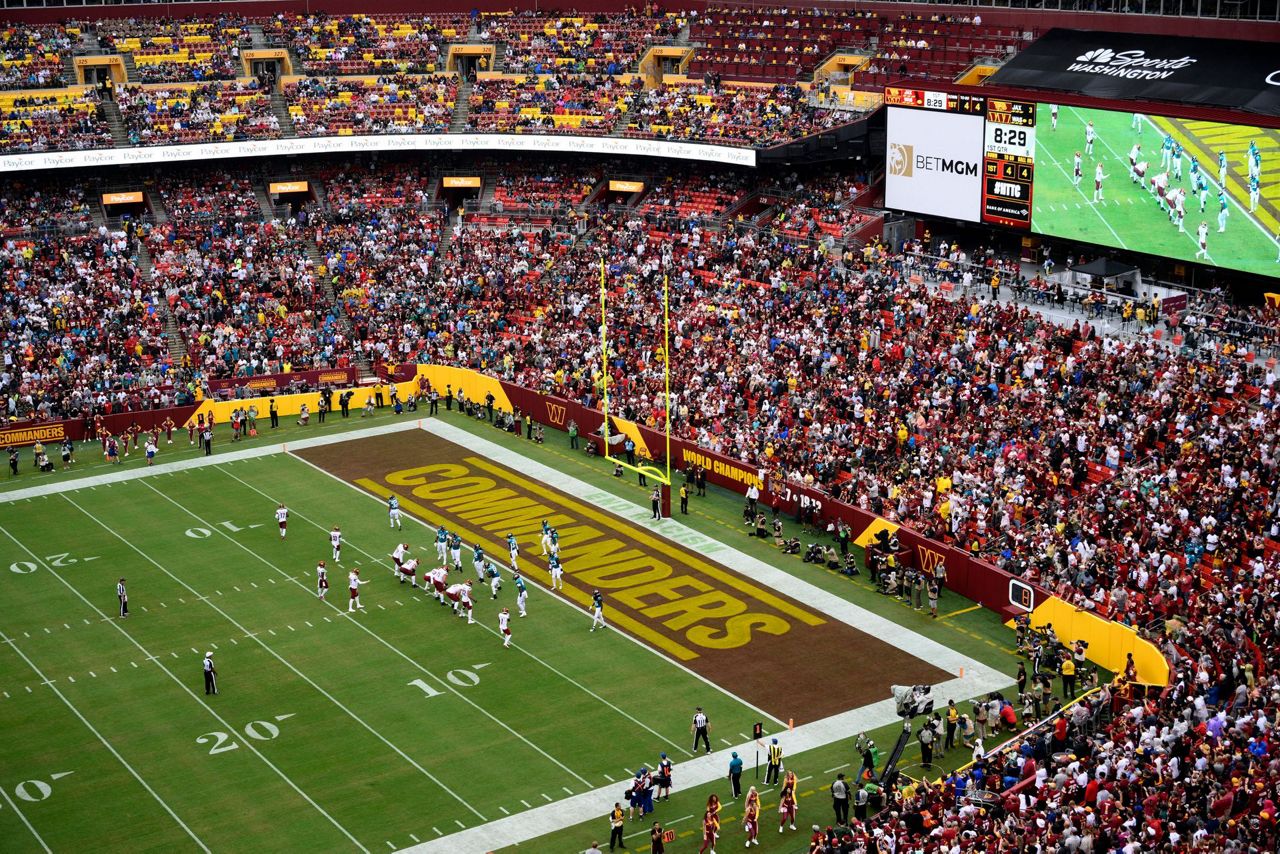 Washington Commanders Football Game Ticket at FedExField from